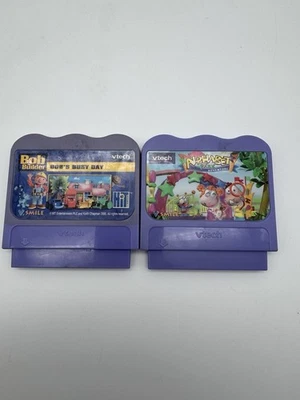 VTech V.Smile Bob The Builder Bob's Busy Day Alphabet Park Cartridges - Image 1 of 2