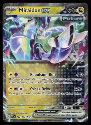 Miraidon ex 122/162 SV05: Temporal Forces Pokémon Card - Image 1 of 2