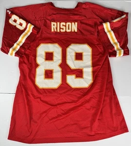 Vintage 90's Starter Jersey Andre Rison Kansas City Chiefs #89 Jersey 52/XL NFL - Picture 1 of 8