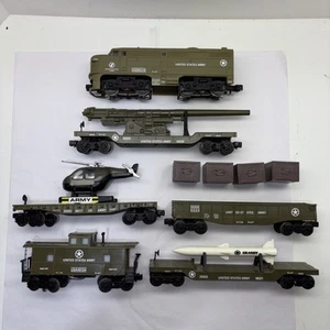 JUEGO TREN EJÉRCITO ESTADOS UNIDOS K-LINE #1912. Calibre O 27 - Imagen 1 de 11