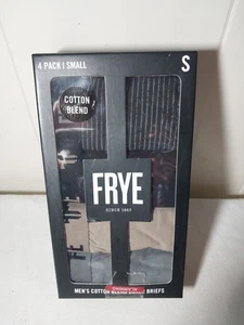 FRYE Boxer Briefs Mens 4 Pack Cotton Blend Ultrasoft Sz Small - Picture 1 of 6