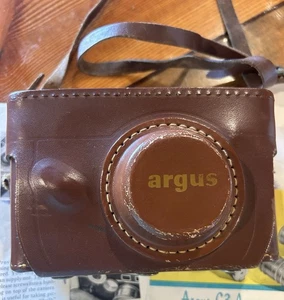 Vintage 1950's Argus C3 "Brick" 35mm Camera Rangefinder 50mm f3.5 Lens with Case - Bild 1 von 23