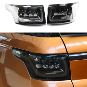 Pair Black Tail Light Assembly For Land Rover Range Rover Sport L494 13-22 Lamp - Picture 1 of 7