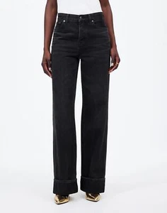 Jeans larghi Madewell bassi in lavaggio Garza taglia 28 - Foto 1 di 7