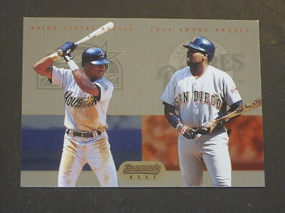 Tarjeta 1995 Bowman's Best Mirror Image Tony Gwynn/Brian Hunter #11!!!!! Foto 1 de 2
