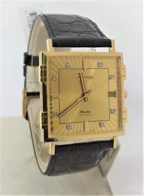 NUEVO Reloj Automático JUVENIA MACHO de Oro Sólido 18K para Hombres 25J 8902* Marcas Diamantes Foto 1 de 4