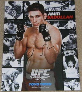 2012 Amir Sadollah signiert Toyo Tires SEMA Show Promo UFC Foto - Bild 1 von 1