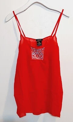 Camiseta sin mangas sin mangas patriótica de verano para mujer sin mangas con tiras informal 2X Foto 1 de 3