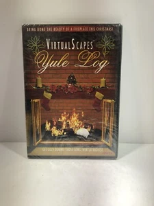 Virtual Scapes Yule Log - DVD - New Sealed, BinS13 - Picture 1 of 2