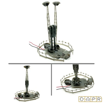 DAPR- N Gauge Model Railway Scenery Kit - Motorised Divebombers Fairground Ride - Image 1 of 4