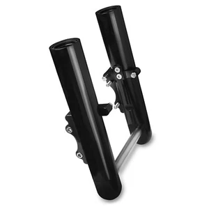CNC Smooth Fork legs For harley TOURING FLT BAGGER street road glide king 14-24 - Picture 1 of 5
