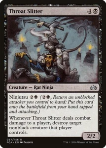 Throat Slitter 037/156 Non Foil Uncommon Planechase Anthology MTG Near Mint - Picture 1 of 2