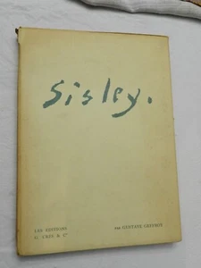 1927, Sisley by Gustave Geffroy, HB IN FRENCH, ARTIST ALFRED SISLEY BIO + PLATES - Picture 1 of 9