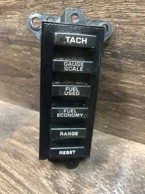 Oldsmobile Toronado, 1986, 1987, 1988, 1989, interruptor selector de calibre Foto 1 de 4