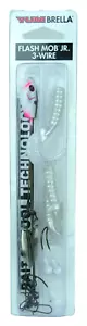 YUM YUMbrella Flash Mob Jr 3 cables YBLW3TSK1 Pearl Whi Cebo Tecnología escolar Nuevo - Imagen 1 de 4