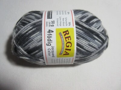 Strumpfwolle, Sockenwolle, "Regia Jacquard Color" 4-fädig, Col. 5297 - Bild 1 von 2