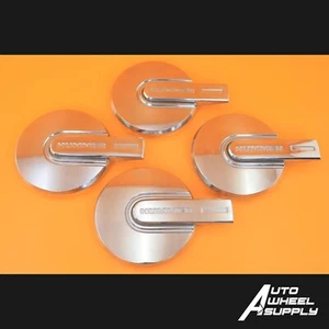 Hummer H3 2006-2010 OEM Chrome Set of 4 Center Caps 9595908 - Picture 1 of 6