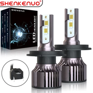 For Arctic Cat Wildcat Trail Sport 700 2015-17 H4 9003 LED Headlight Bulbs 6000K - Picture 1 of 22