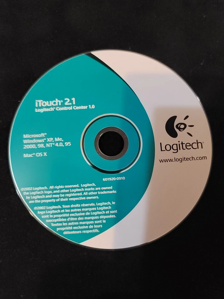Logitech iTouch 2.1 Mouse Software Controladores Windows XP cd mac Foto 1 de 1