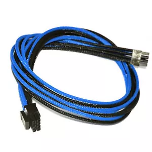 8pin CPU 30cm Corsair Cable AX1200i AX860i 760i RM1000 RM850 750 Dark Blue Black - Picture 1 of 1