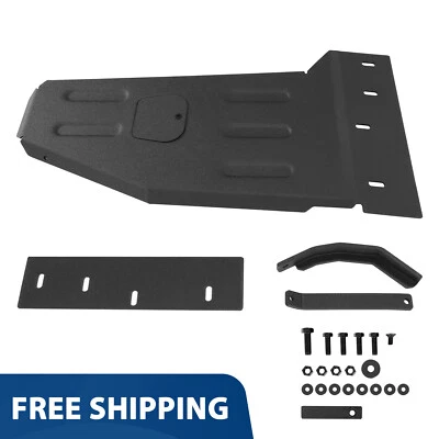 Placa de deslizamiento de transmisión de motor de acero negro para Jeep Wrangler JK 2007-2018 Foto 1 de 4