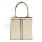 Valextra Women's Leather Tote Bag Off-White