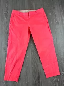 J.Crew Stretch Womens Neon Pink Dress Pants 12 - Picture 1 of 11