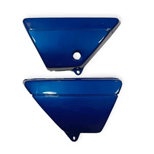 Suzuki GP125 GP100 Paar Seitenteile Abdeckungen in blau 47111-39110 47211-39110 - Bild 1 von 3