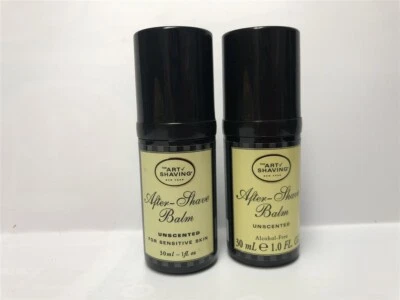 Lote de 2 bálsamos para después del afeitado The Art of Shaving (sin perfume) 1,0 oz/30 ml, ver detalles Foto 1 de 3