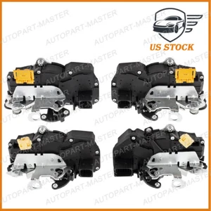 Power Door Lock Actuators Set of 4 All 4 Doors For 07-09 GMC Chevrolet Cadillac - Picture 1 of 7