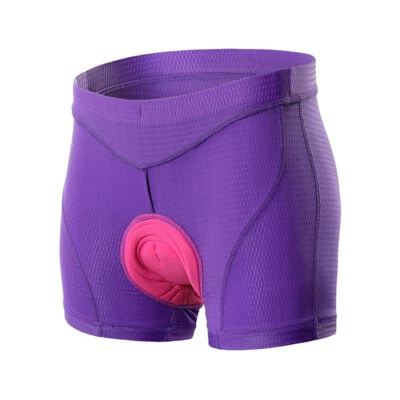 Pantalones Cortos De Ciclismo Para Mujeres Ropa Interior Ciclismo Transpirable - Image 1 of 4