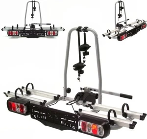 Fahrradträger für 2 ebike Fahrräder 60kg Heckträger Anhängerkupplung klappbar - Bild 1 von 10