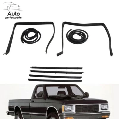 For Chevy S10 Blazer GMC S15 Jimmy 1983-1994 Door Seal Kit Inner & Outer Rubber - Image 1 of 4