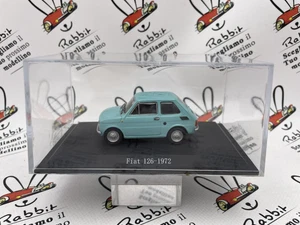 DIE CAST " FIAT 126 - 1972 " +  BOX 2  1/43 FIAT STORY - Picture 1 of 2