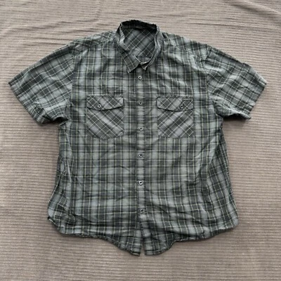 Oakley Shirt Men 2XL Multi Color Short Sleeve Button Up Pocket Casual. - Image 1 of 4