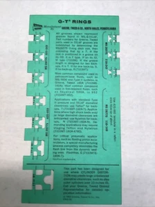 G-T Rings Architectural Drafting Template Guide , - Picture 1 of 1