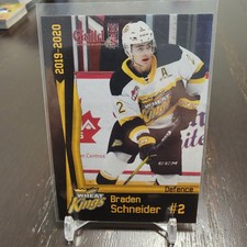 2019-20 Brandon Wheat Kings (WHL) Braden Schneider (New York Rangers)
