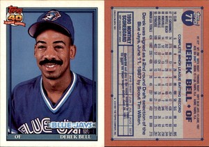 Derek Bell 1991 Topps Traded #7T Card *AutographDen*