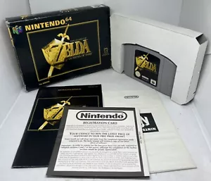 The Legend of Zelda: Ocarina of Time - N64 - Boxato - PAL - Con Manuale Testato - Foto 1 di 14