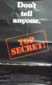 Top Secret! Original 1984 Single Sided 27"x40" Movie Poster - Picture 1 of 1