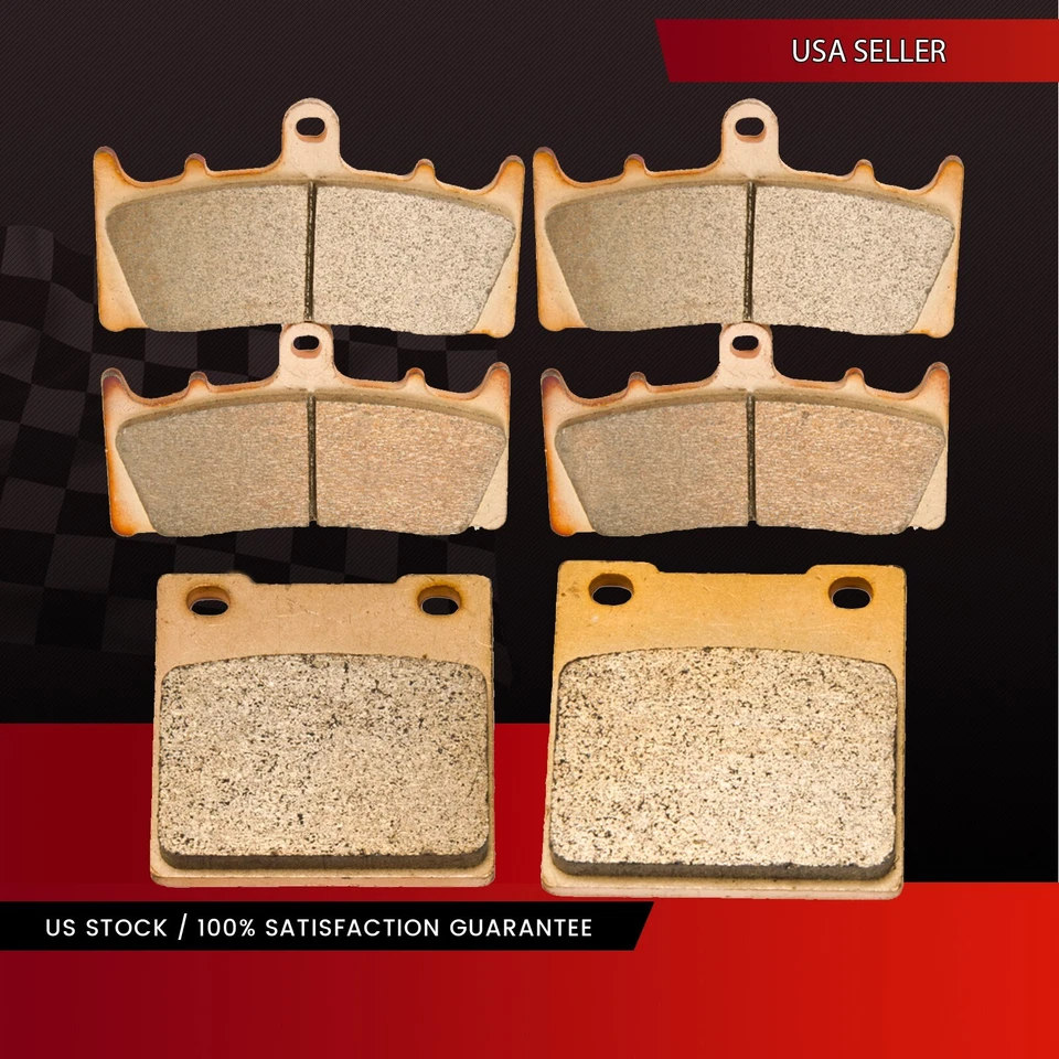 Front Rear Sintered Brake Pads For Suzuki TL1000R 1998 1999 2000 2001 2002 2003  - Image 1 of 4