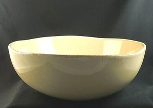 Elemental SAND by Pier 1 11" Round BOWL Stoneware Earthenware NEW!! - Picture 1 of 3