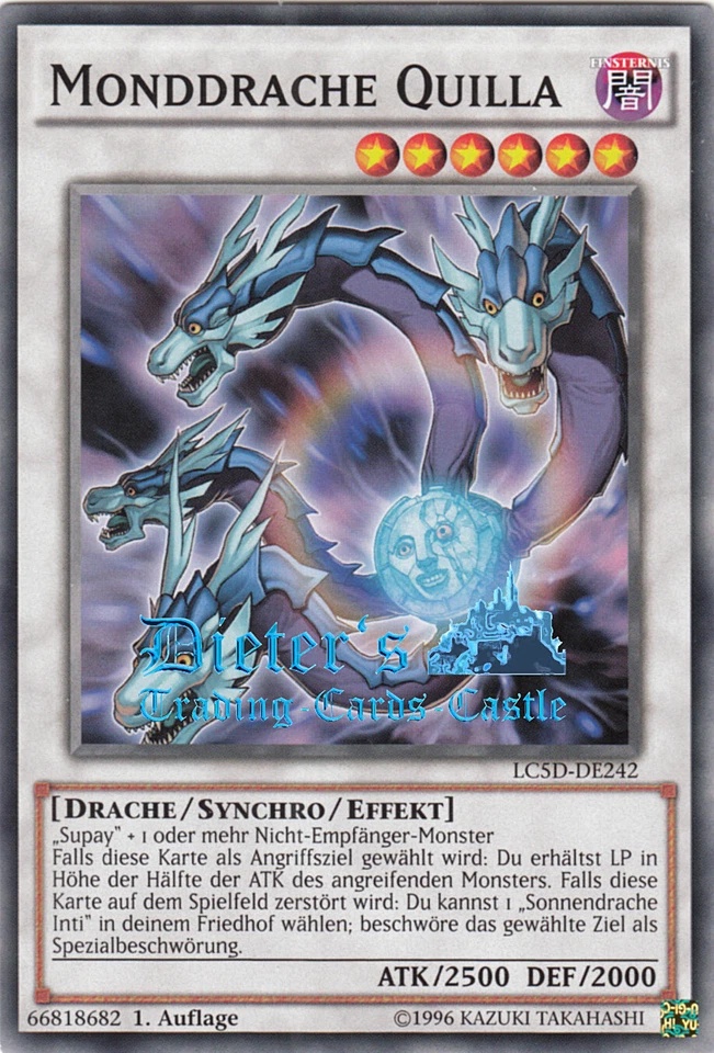 YU-GI-OH, MONDDRACHE QUILLA, C, LC5D-DE242, 1. Auflage, TOP - Bild 1 von 1