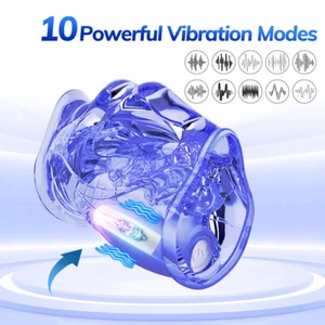Silicone Realistische Männer Masturbieren Vibratoren Sex Spielzeug Taschenmuschi - Bild 1 von 9