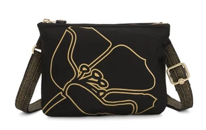 Kipling MAI POUCH Large Pouch Convertible to Crossbody - Gold Flower RRP £48 - Picture 1 of 5