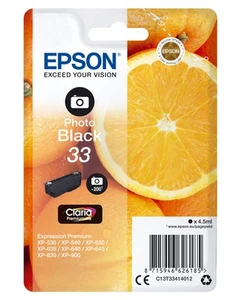 Epson C13T33414022 Standard Original Inkjet Cartridges - Black - Bild 1 von 3