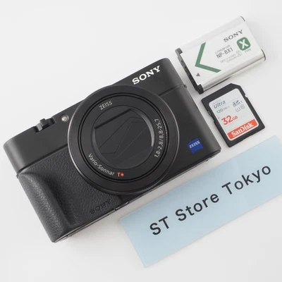 [Mint] Sony DSC-RX100 III 20.1 MP Digital SLR Camera RX100M3 w/Battery, SD card - Image 1 of 4