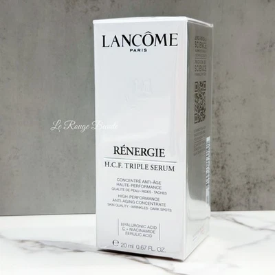 Lancome Renergie H.C.F Triple Serum Concentrado Antienvejecimiento - 0,67 oz 20 ml $77 Foto 1 de 3