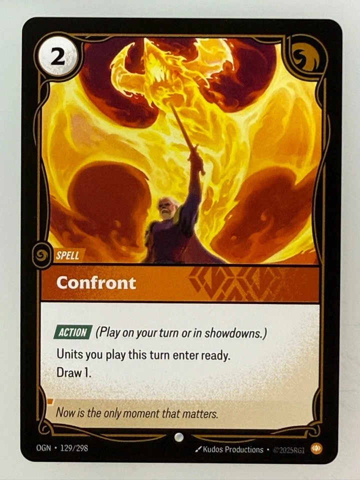 Riftbound League of Legends - x3 Confront 129 - Image 1 of 1