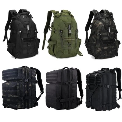 40L 50L 100L Rucksack Armee Outdoor Trekking Wandernrucksack BW Kampfrucksack  - Bild 1 von 4